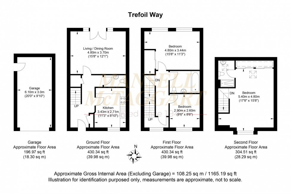 Floorplan for Trefoil Way, Ridgewood, TN22