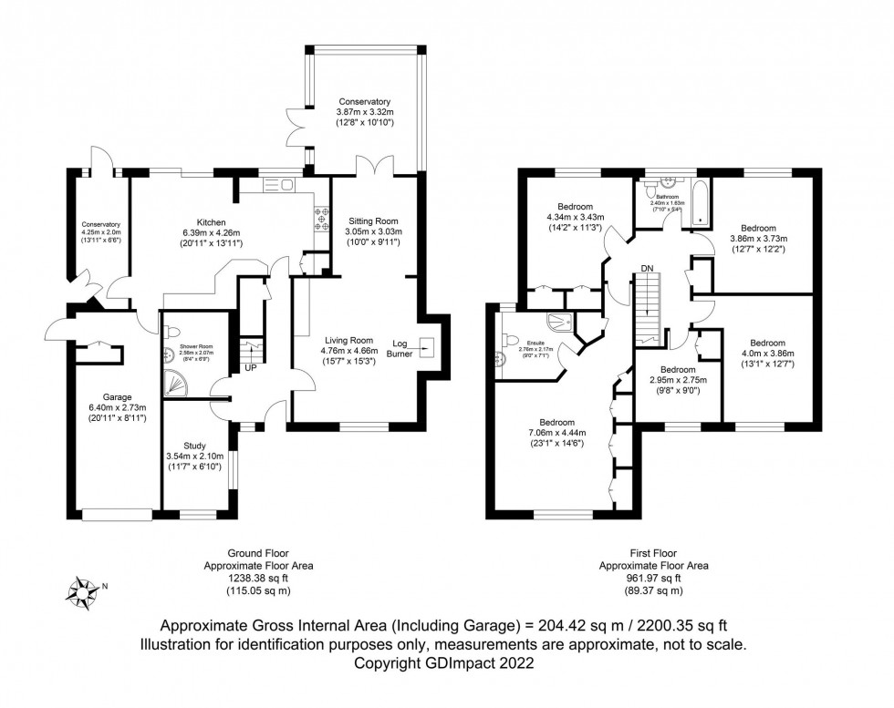 Floorplan for Ridleys, West Hoathly, RH19