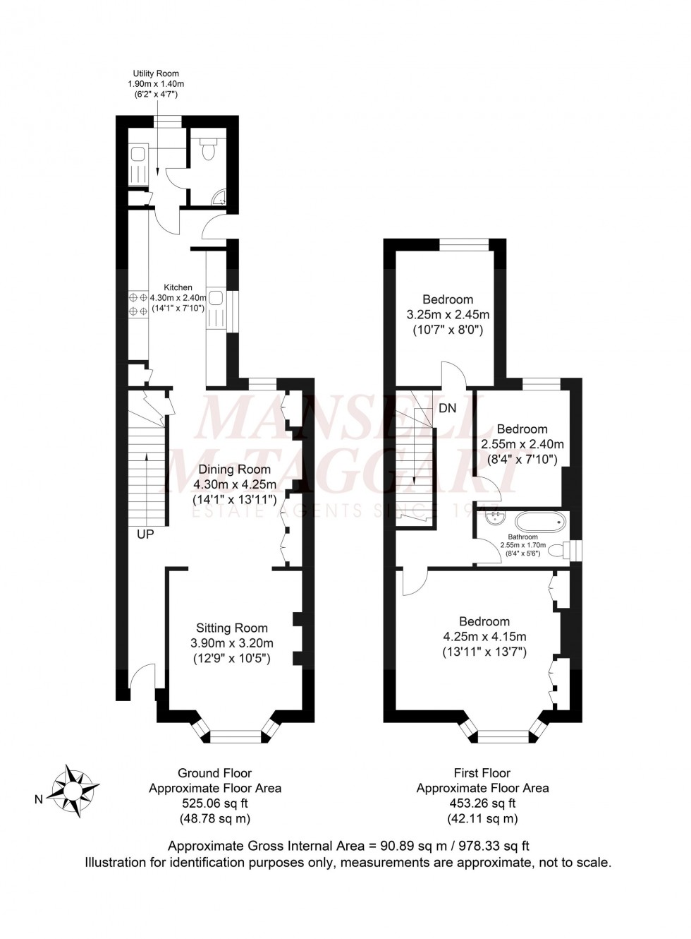 Floorplan for New Street, Horsham, RH13