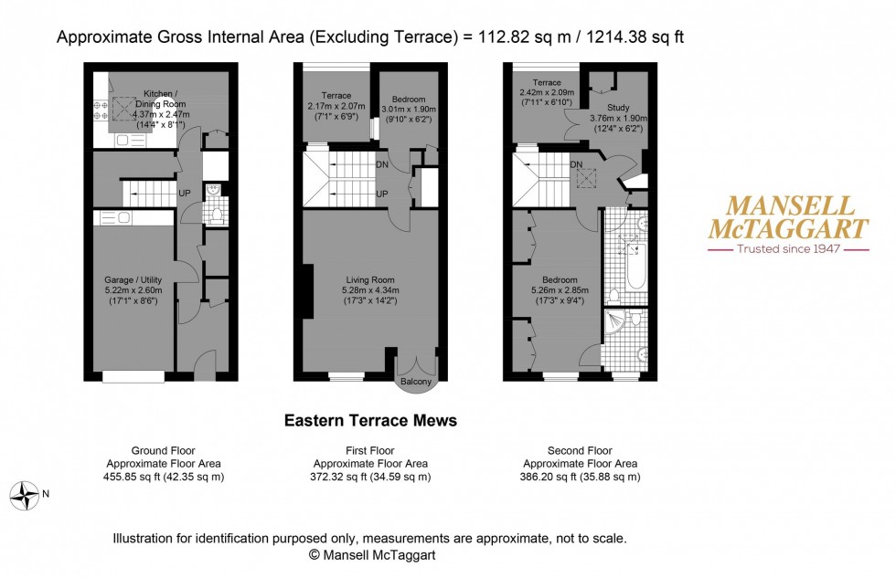 Floorplan for Eastern Terrace Mews, Brighton, BN2