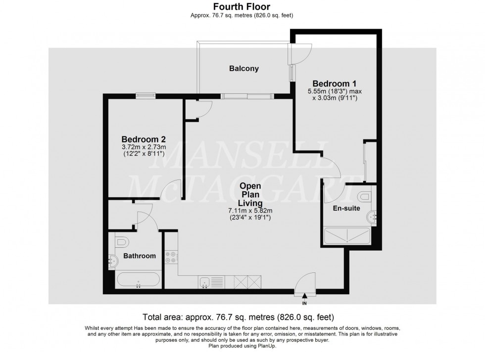 Floorplan for Queens Road, Elizabeth Place, RH19