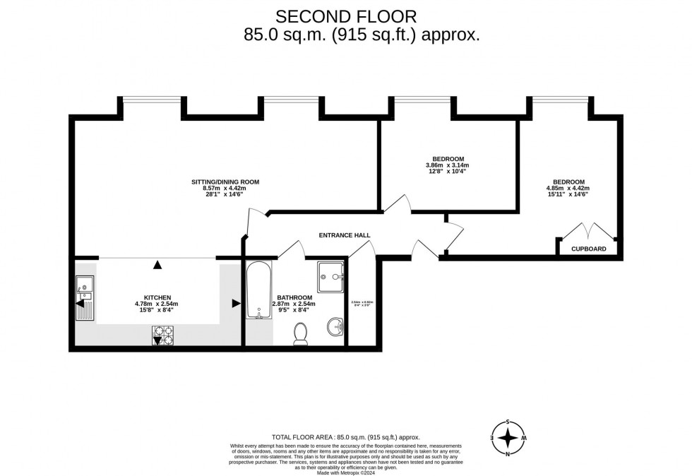 Floorplan for Brookhill Road, Copthorne, RH10