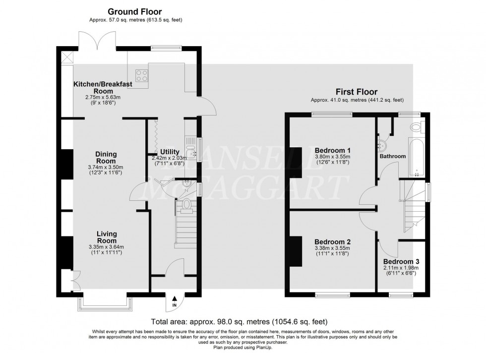 Floorplan for Top Road, Sharpthorne, RH19