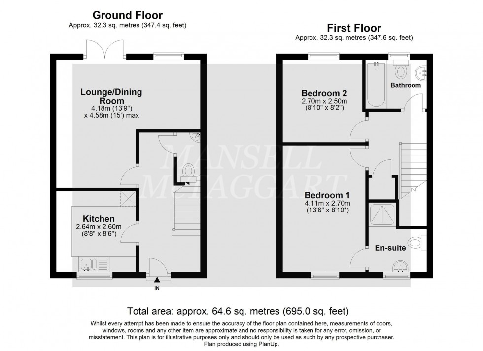 Floorplan for Charlbury Road, Crawley, RH10