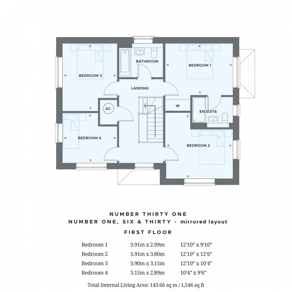 Floorplan for Kiln Wood Lane, Wivelsfield Green, RH17