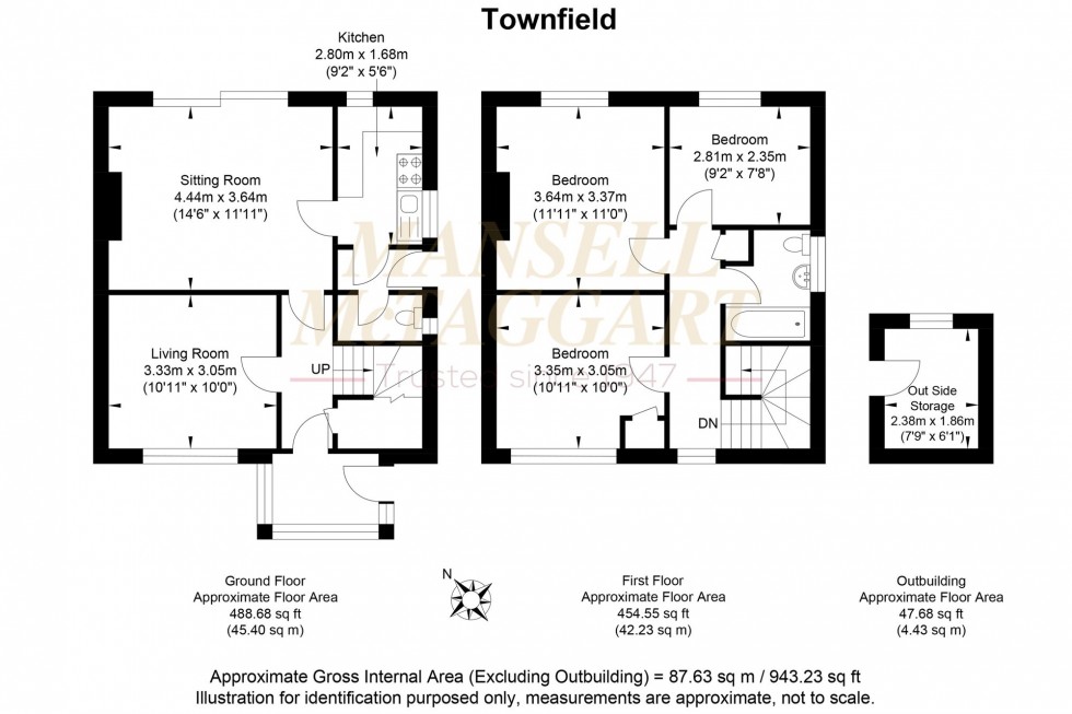 Floorplan for Townfield, Kirdford, RH14