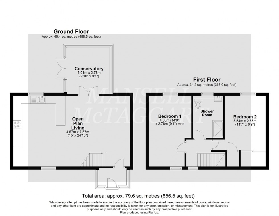 Floorplan for Stanier Close, Maidenbower, RH10