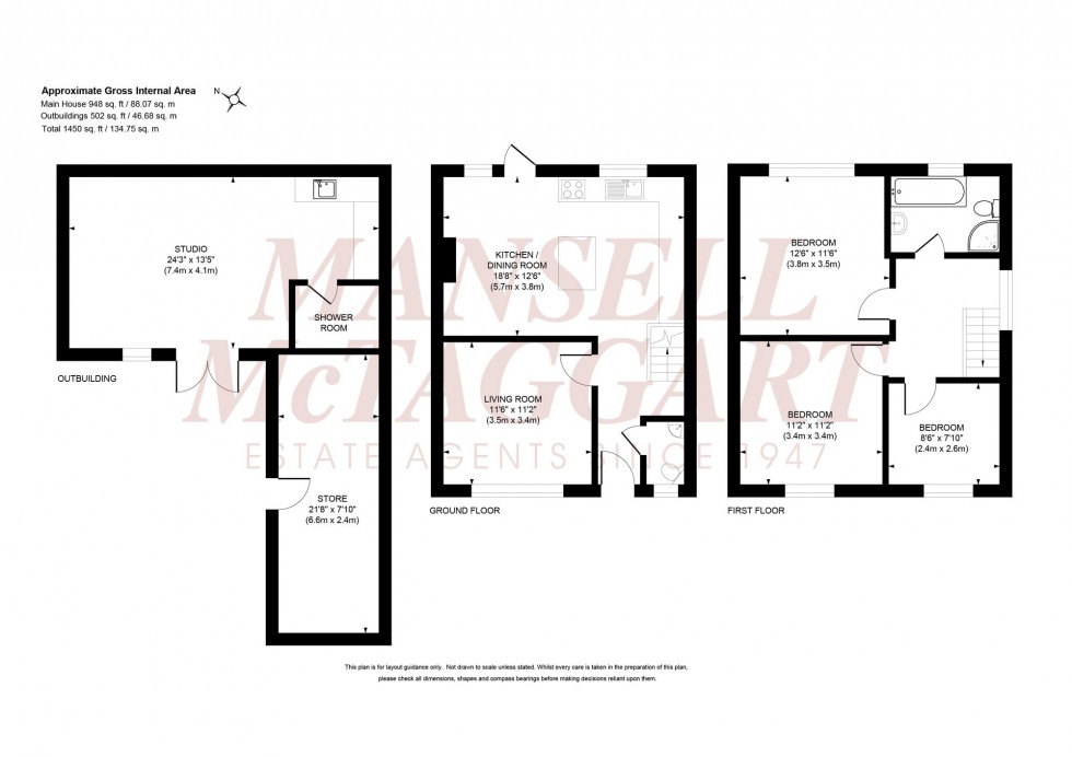 Floorplan for Chanctonbury Road, Burgess Hill, RH15