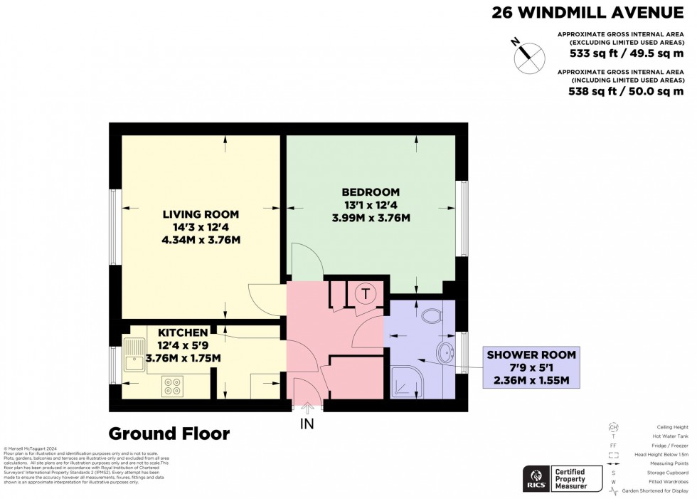 Floorplan for Windmill Avenue, Hassocks, BN6