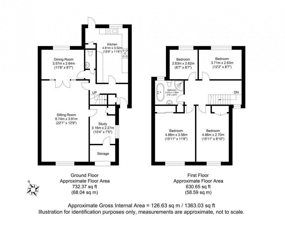 Floorplan for Christie Avenue, Ringmer, BN8