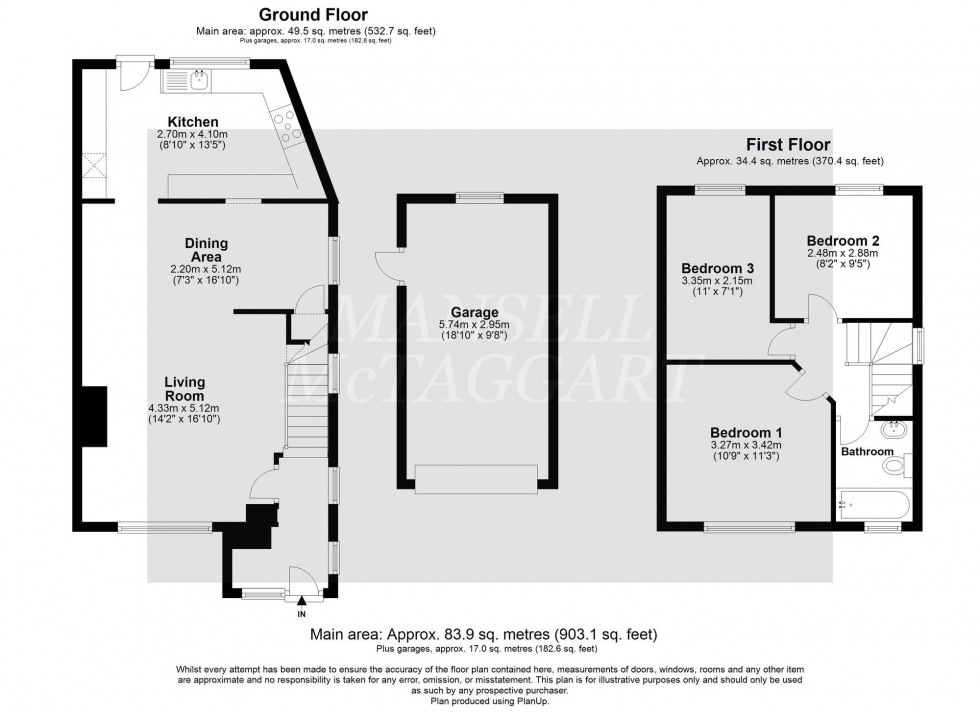 Floorplan for Forest View Road, East Grinstead, RH19