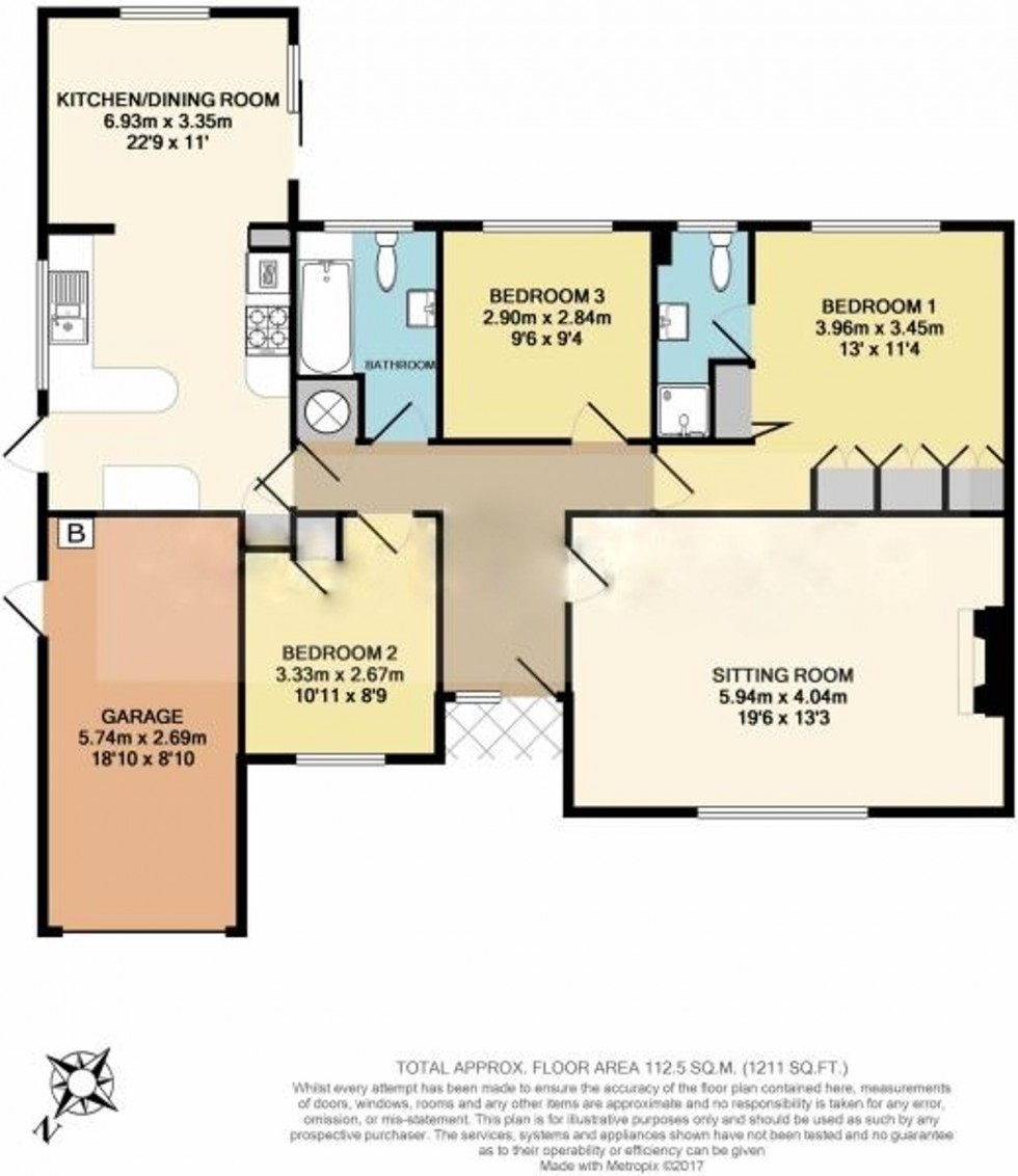 Floorplan for Blackthorns Close, Lindfield, RH16