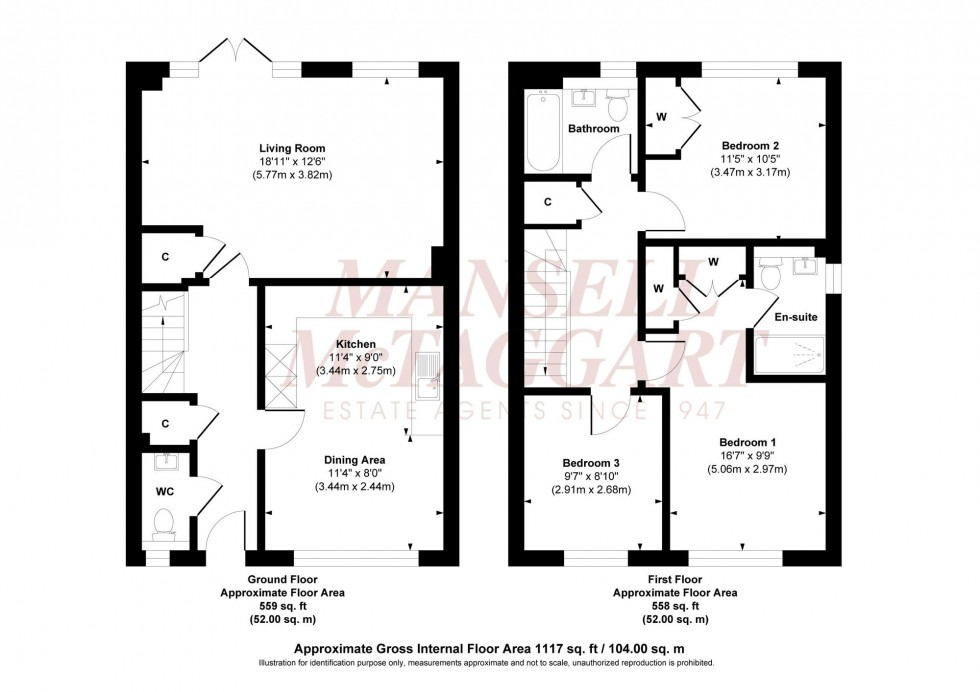 Floorplan for Templegate, Off Keymer Road, RH15