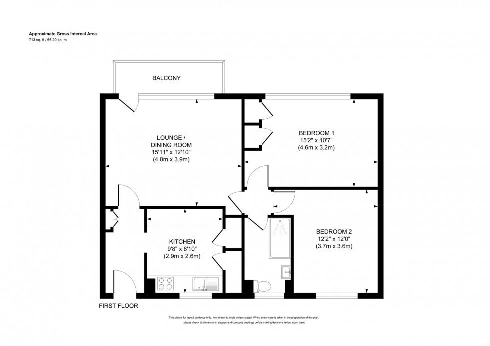 Floorplan for Perrymount Road, Haywards Heath, RH16