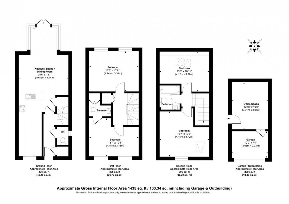 Floorplan for Virginia Drive, Haywards Heath, RH16