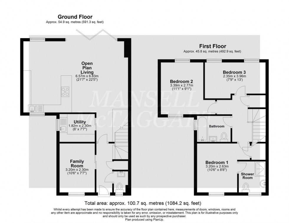 Floorplan for Acorn Avenue, Crawley Down, RH10