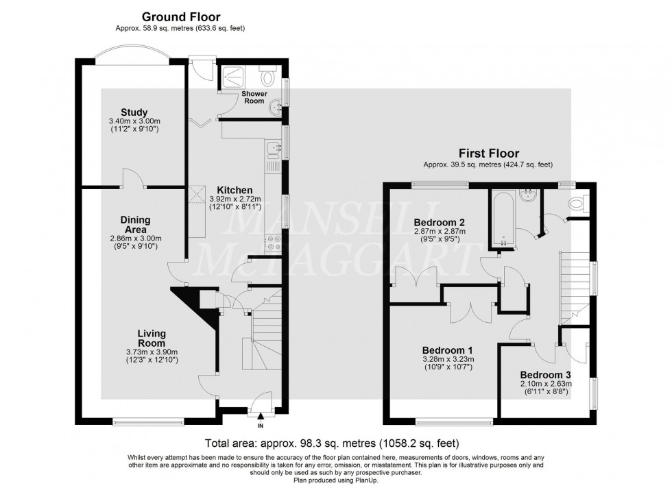 Floorplan for The Meadow, Copthorne, RH10