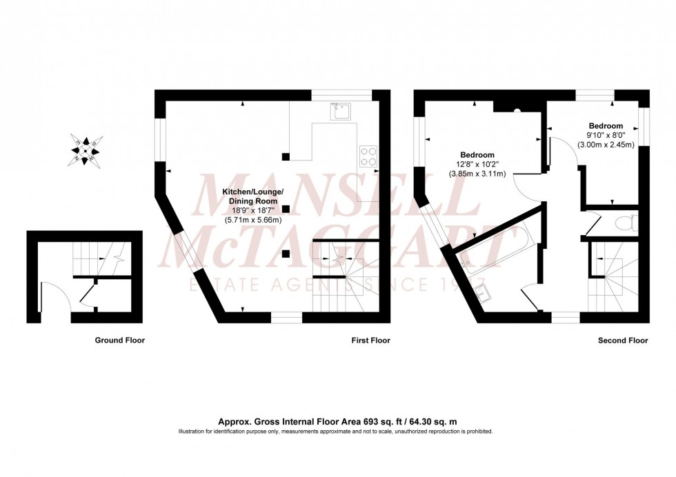 Floorplan for Church Street, Cuckfield, RH17