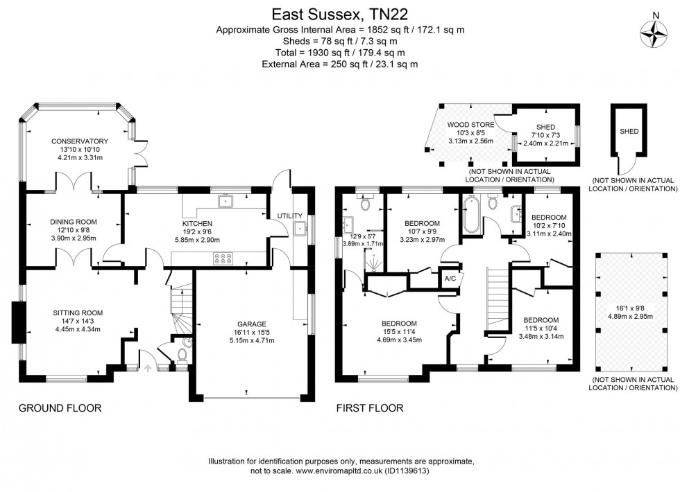 Floorplan for The Orchard, Nutley, TN22