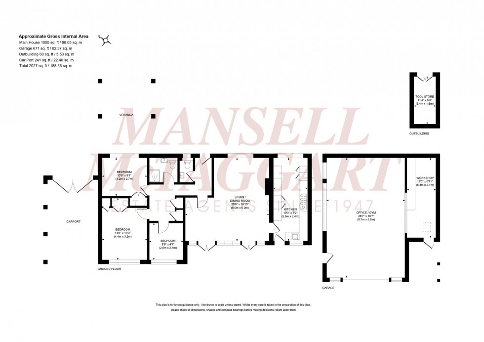 Floorplan for Franklands Way, Burgess Hill, RH15