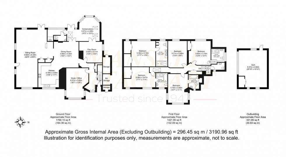 Floorplan for Reigate Road, Hookwood, RH6