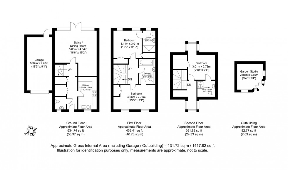 Floorplan for Crosshaven Place, Lewes, BN7