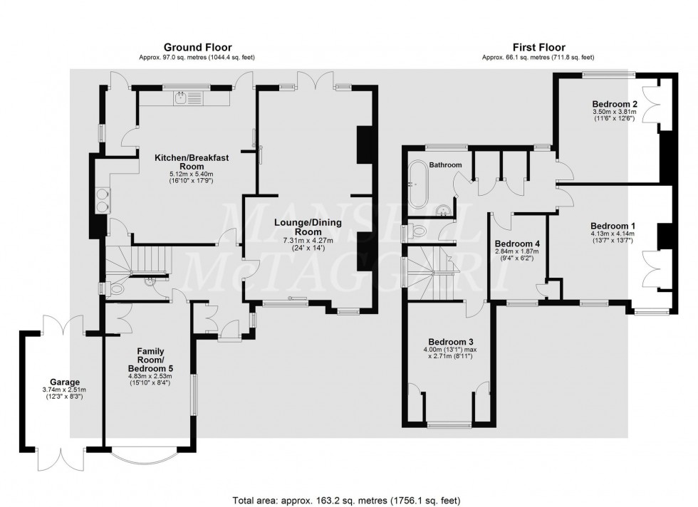 Floorplan for Rusper Road, Crawley, RH11