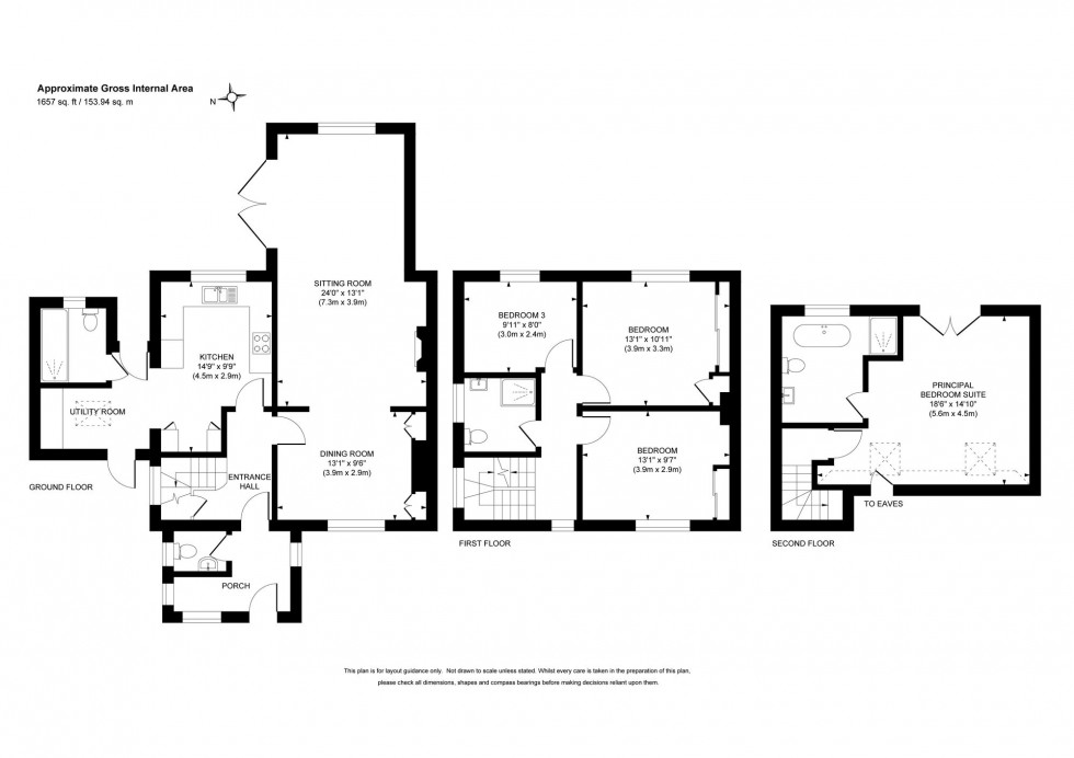 Floorplan for Allen Road, Haywards Heath, RH16