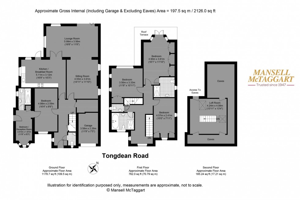 Floorplan for Tongdean Road, Hove, BN3