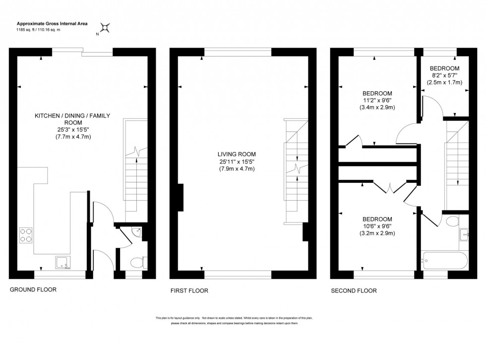 Floorplan for Turners Mill Road, Haywards Heath, RH16