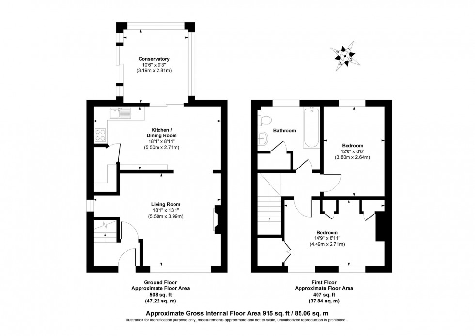 Floorplan for Woodlands Road, Haywards Heath, RH16