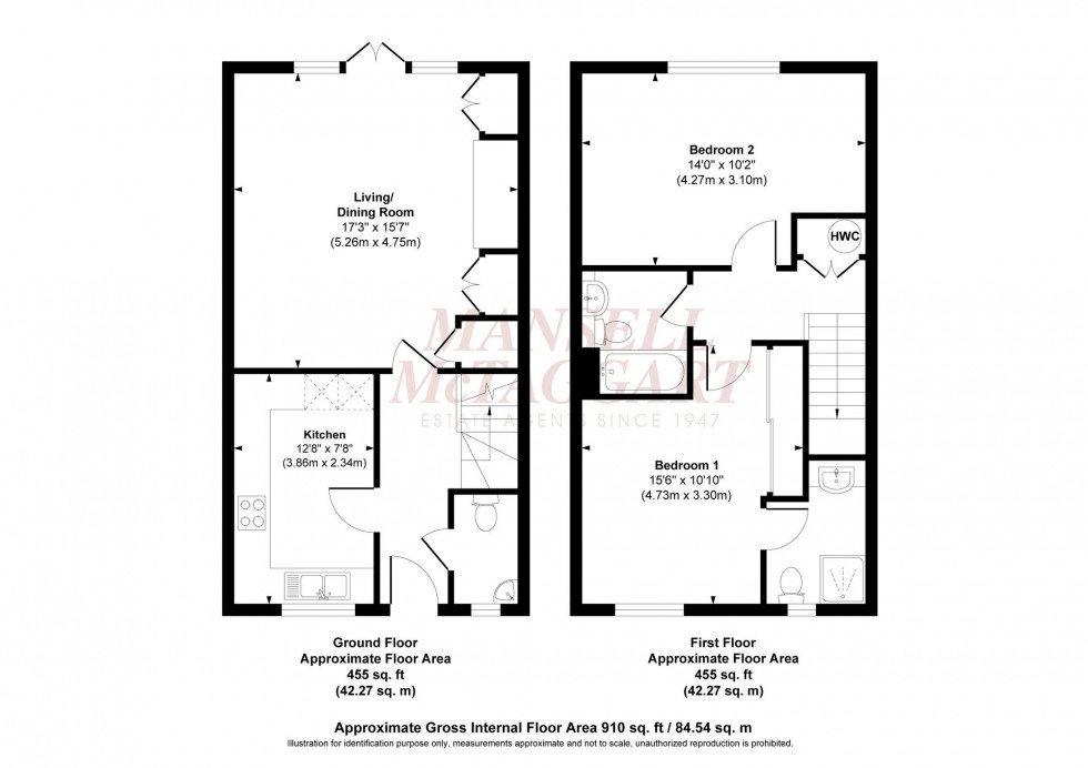 Floorplan for Cants Lane, Burgess Hill, RH15