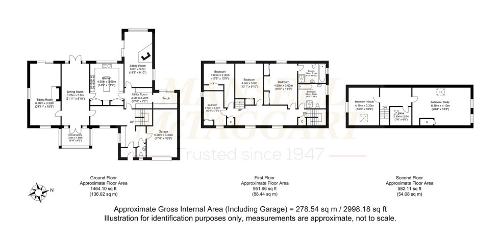 Floorplan for Old London Road, Washington, RH20