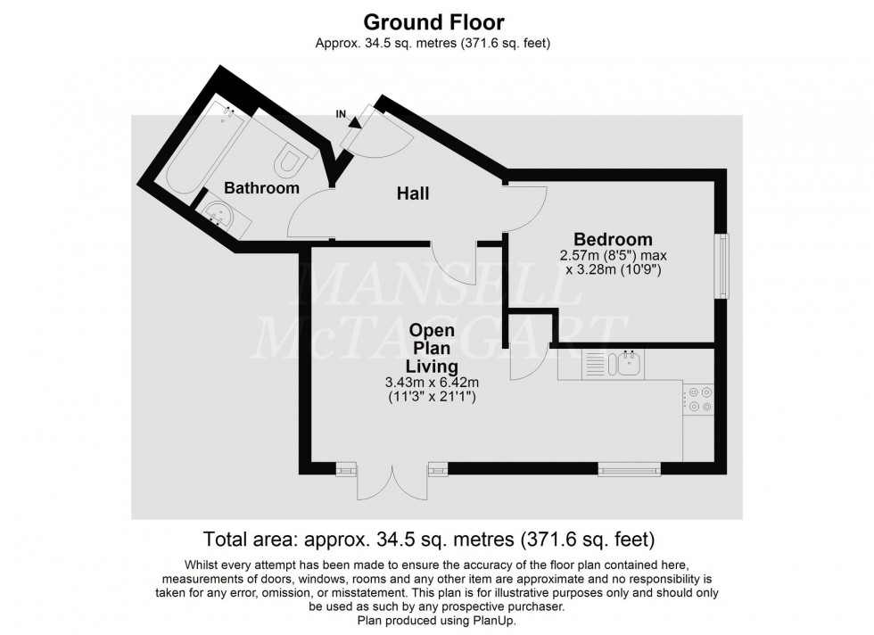 Floorplan for Hartfield Road, Emerson College Hartfield Road, RH18