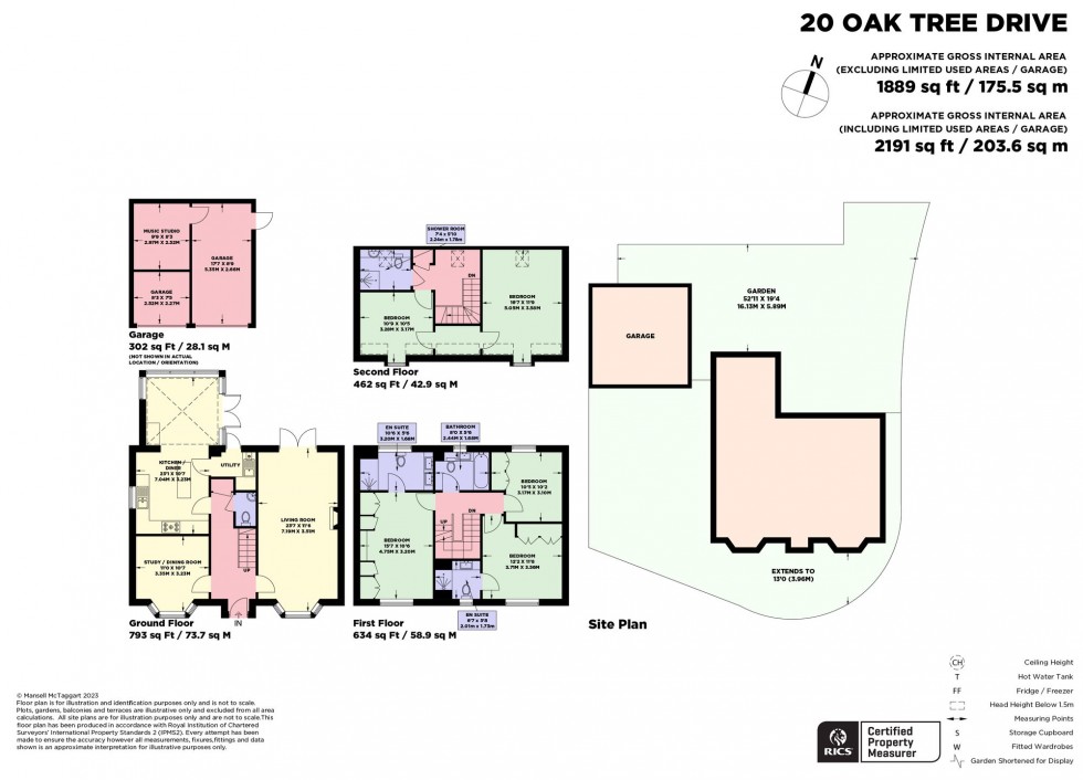 Floorplan for Oak Tree Drive, Hassocks, BN6