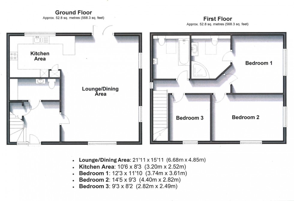 Floorplan for 1A Westlands Road, Lindfield, RH16