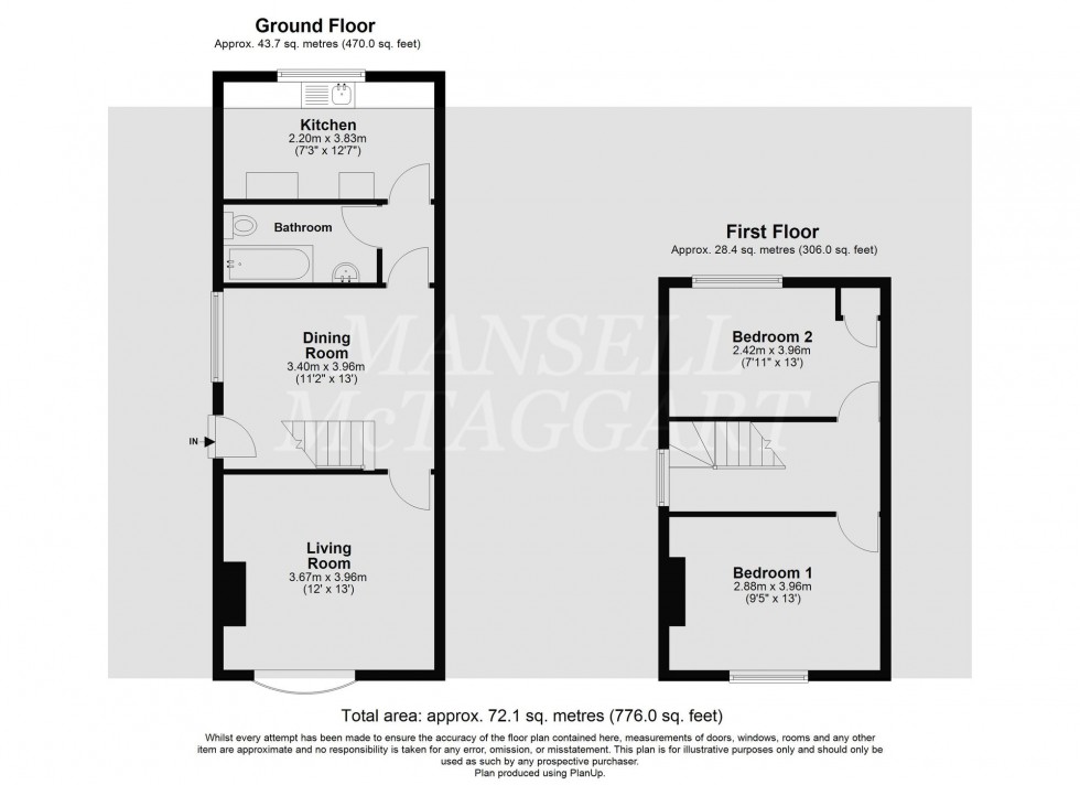 Floorplan for Albert Road, Horley, RH6