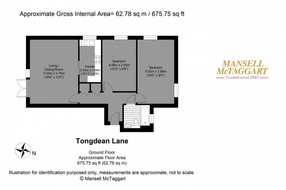 Floorplan for Tongdean Lane, Withdean, BN1