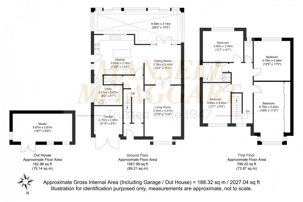 Floorplan for Ledgers Meadow, Cuckfield, RH17