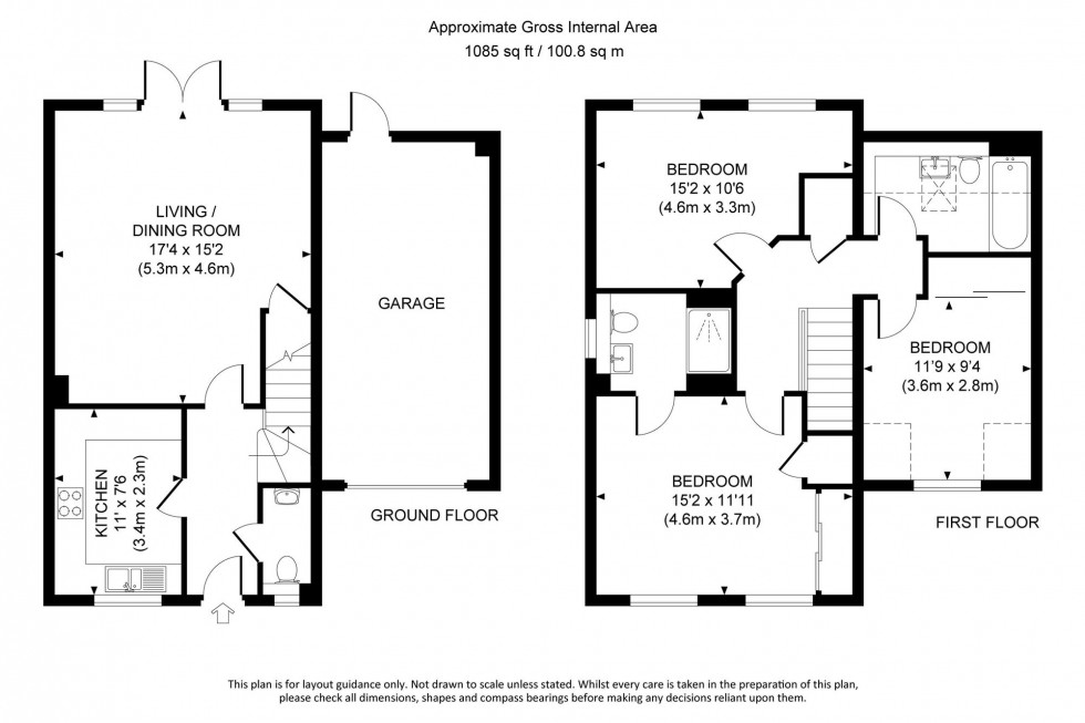 Floorplan for Renfields, Haywards Heath, RH16