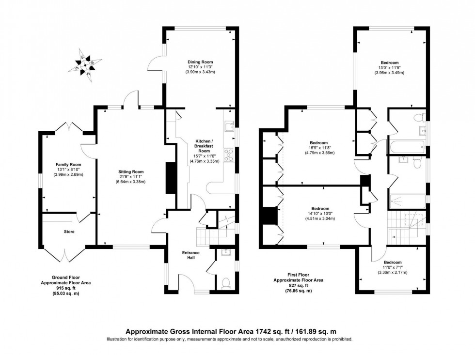 Floorplan for Beckworth Lane, Lindfield, RH16