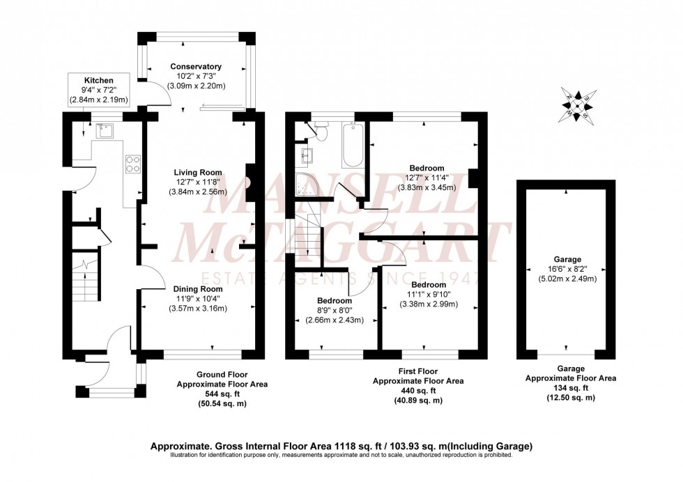 Floorplan for Holmesdale Road, Burgess Hill, RH15