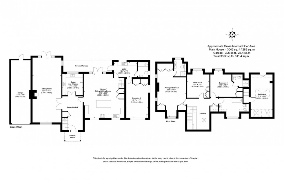 Floorplan for Hook Lane, Aldingbourne, PO20