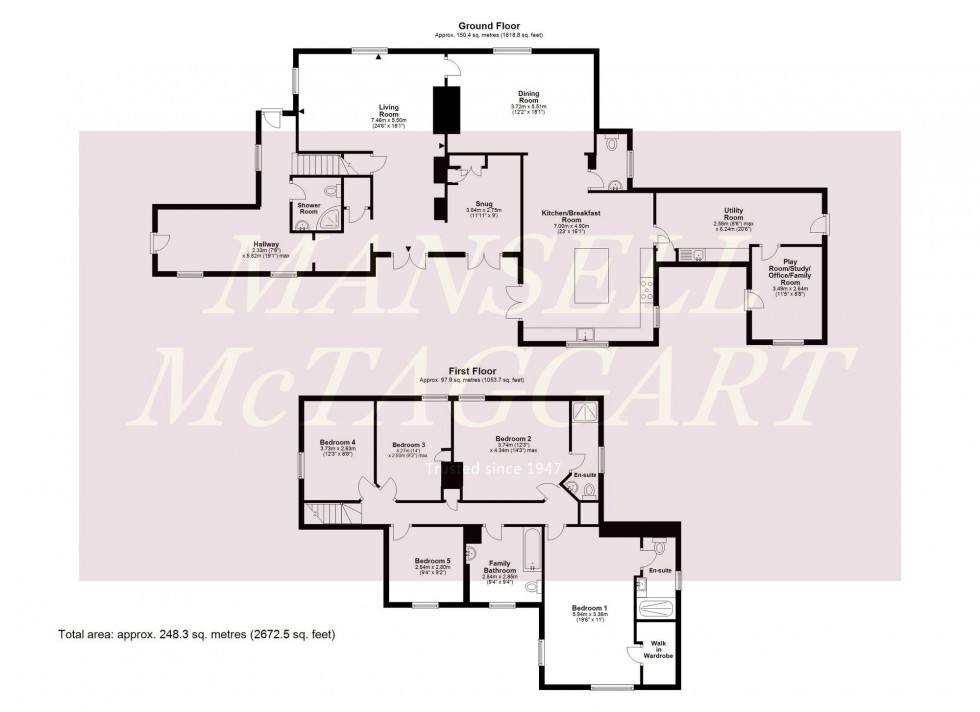 Floorplan for Turners Hill Road, Worth, RH10