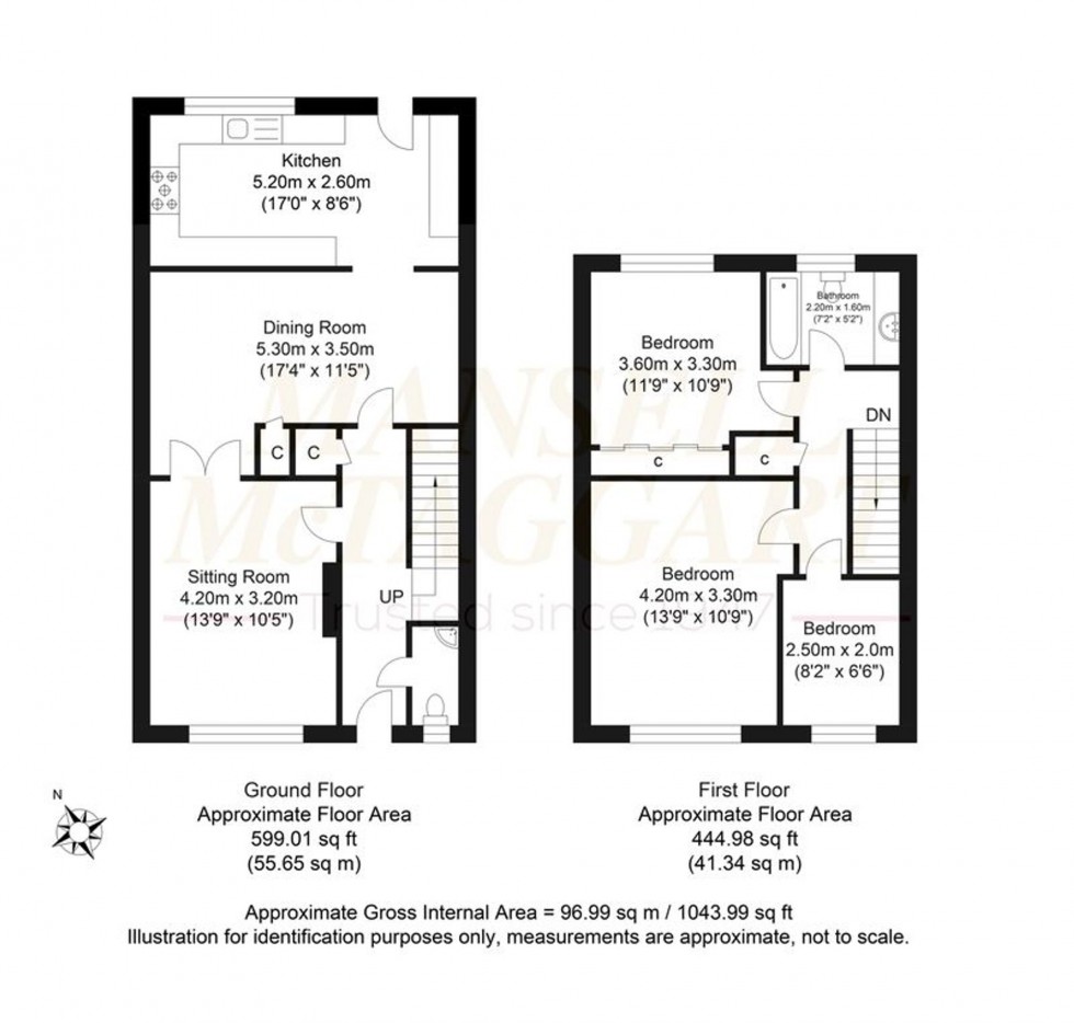 Floorplan for Jobes, Balcombe, RH17