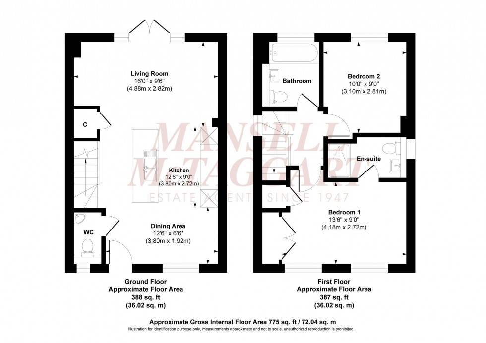 Floorplan for Templegate, Off Keymer Road, RH15