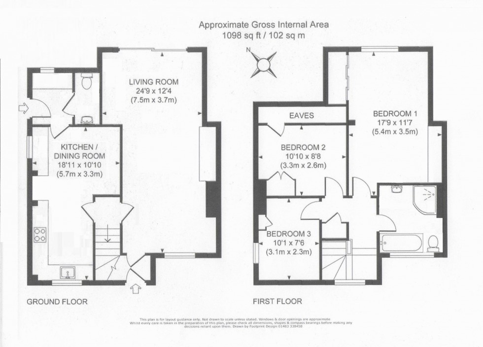 Floorplan for London Lane, Cuckfield, RH17