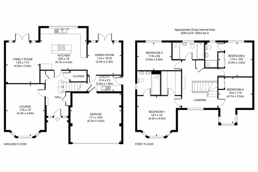 Floorplan for Champions Place, Haywards Heath, RH17