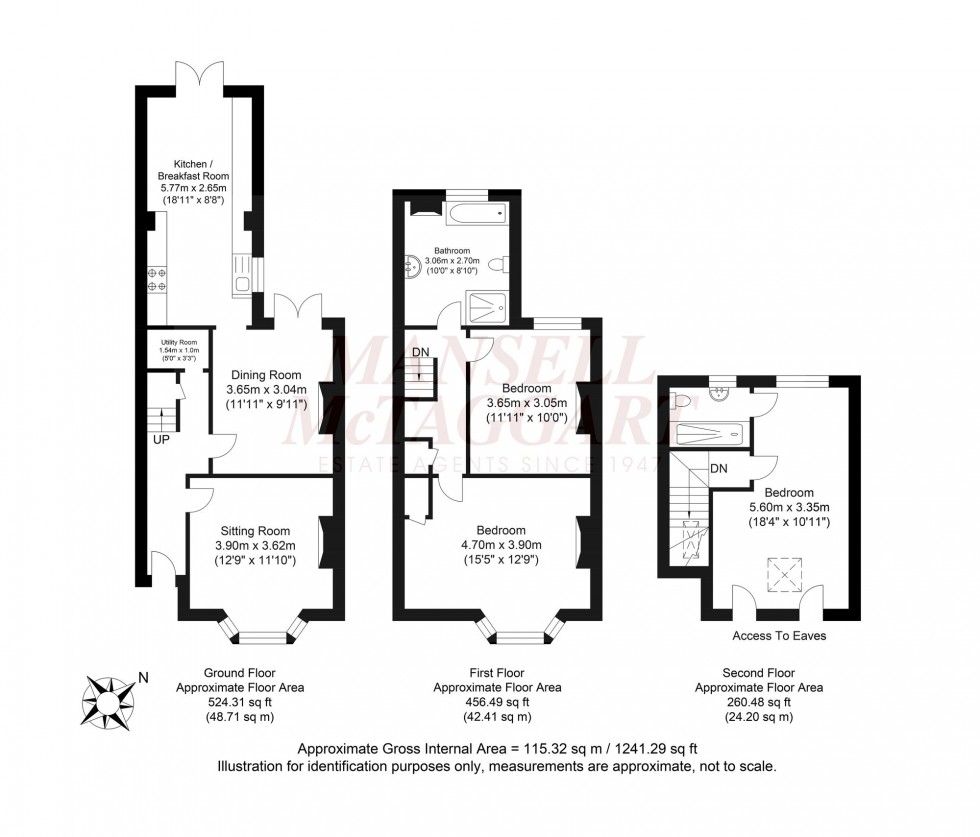 Floorplan for New Street, Horsham, RH13