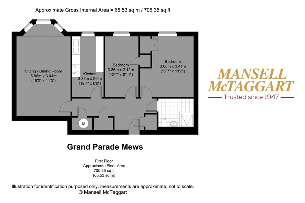 Floorplan for William Street, Pavilion Court Grand Parade Mews William Street, BN2